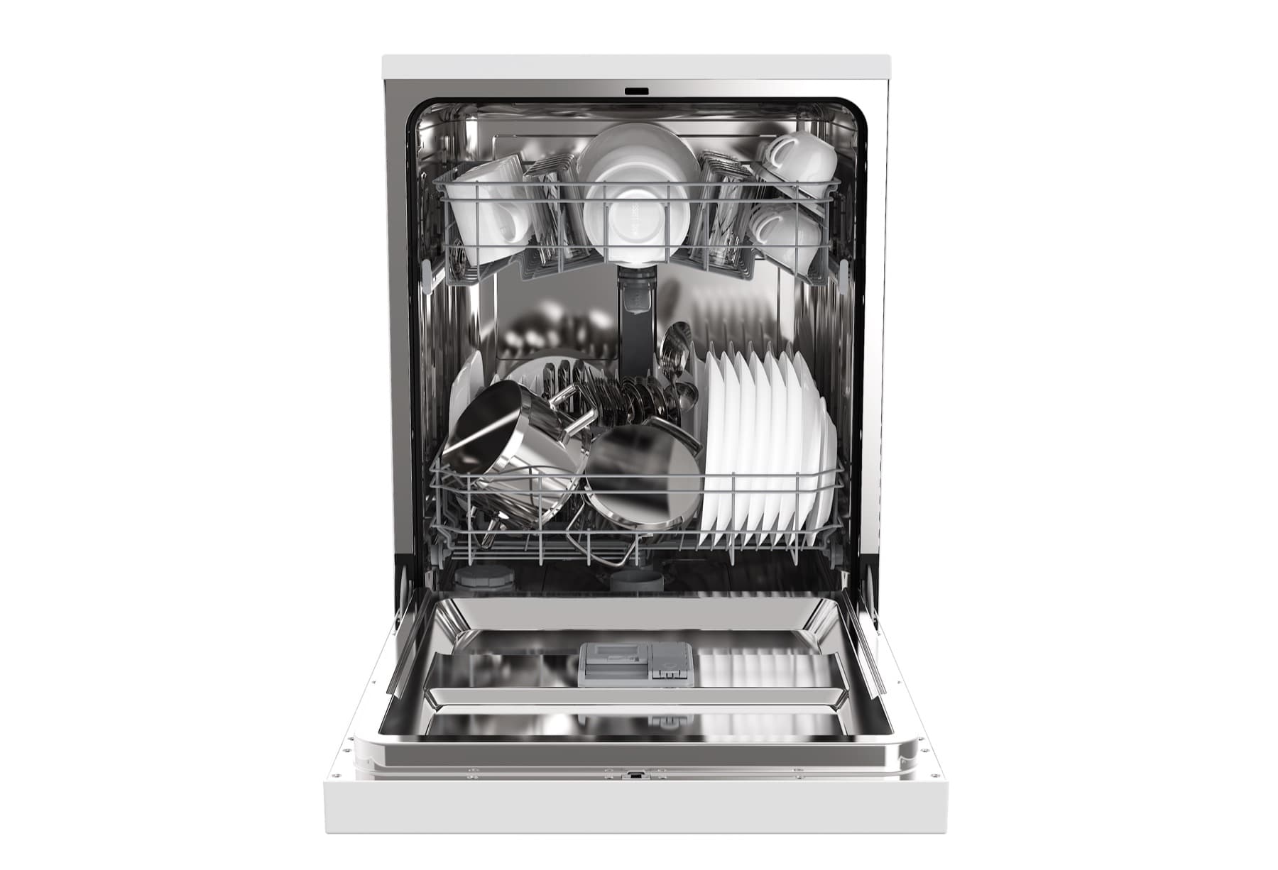 Open integrated dishwasher platform for Canada appliance programs