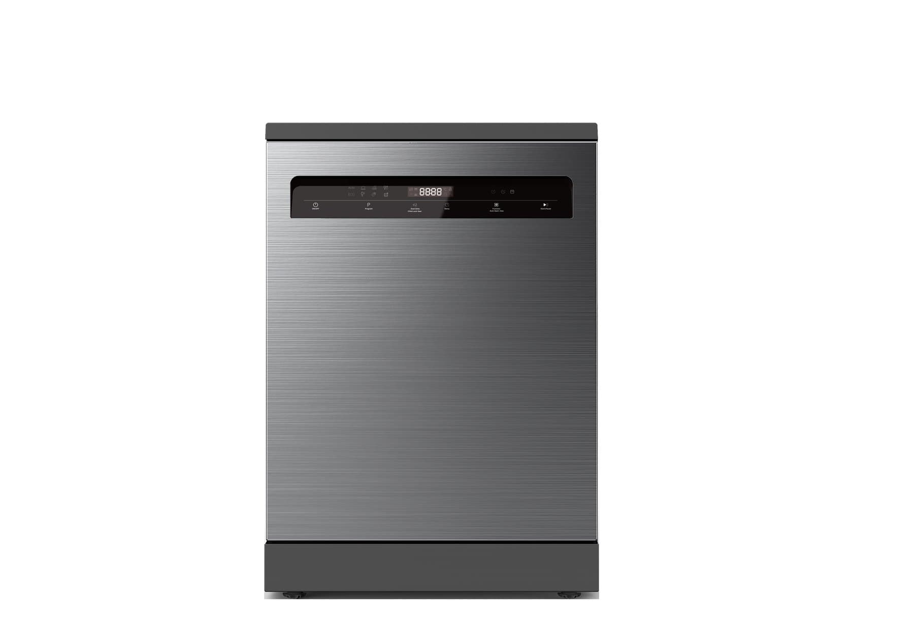 Front view of EU freestanding dishwasher platform for distributors and regional appliance brands