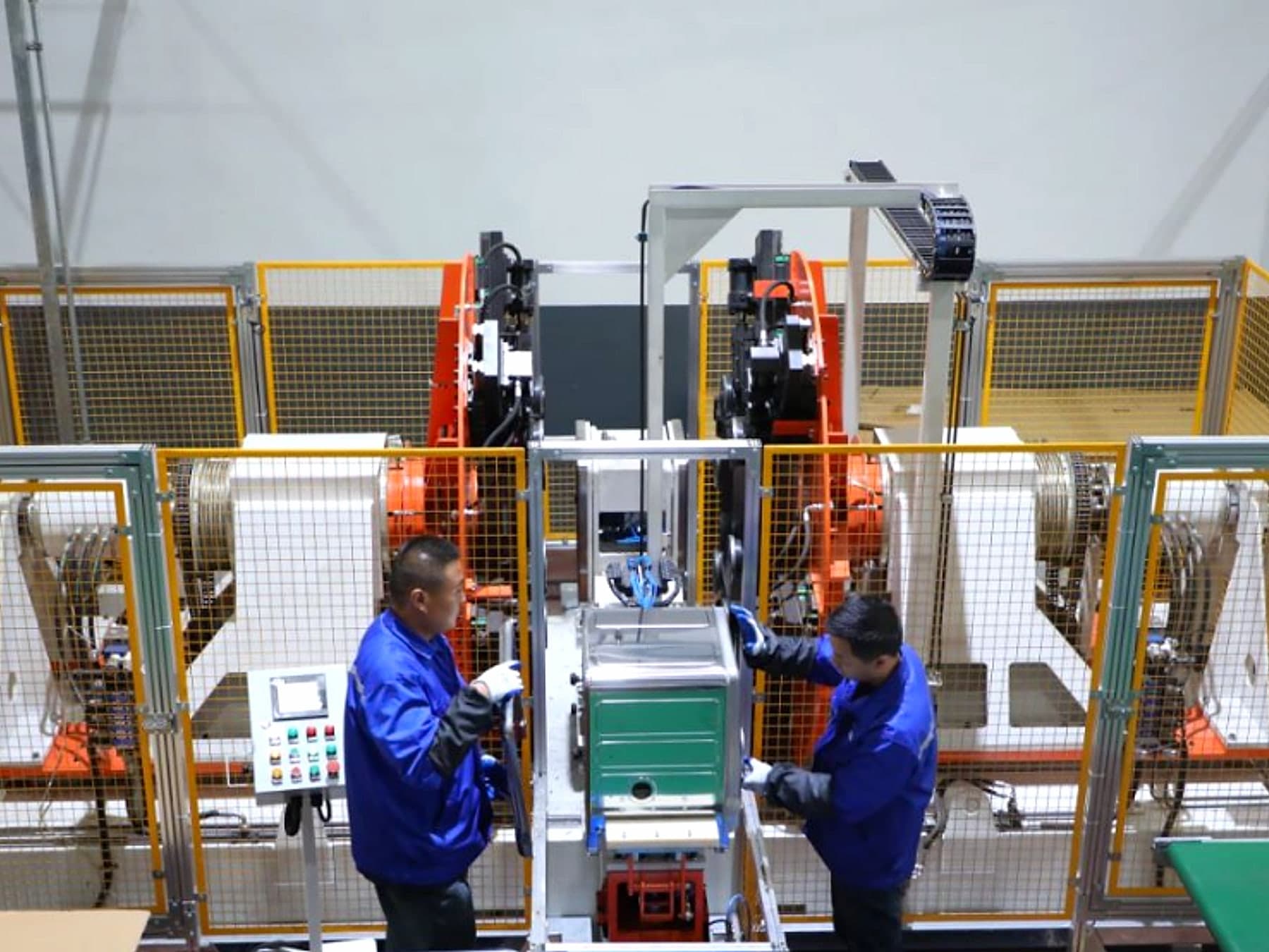 Automated dishwasher manufacturing cell for factory capability review